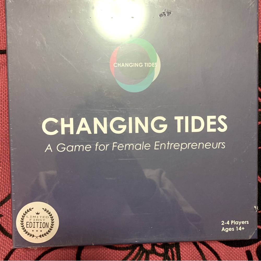 Changing Tides: A Game for Female Entrepreneurs Board Game Card Game